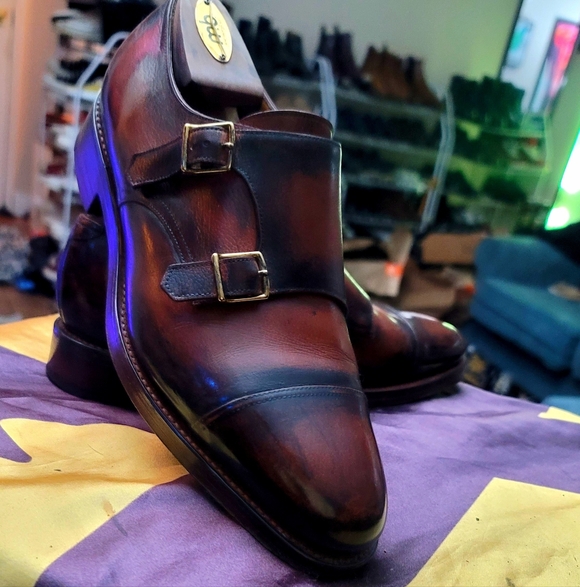 John Lobb 'William' Double Monk Shoes - Picture 8 of 9